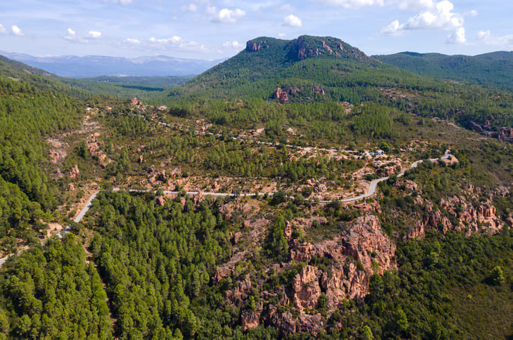 Le Massif des Maures et ses chemins de randonnée