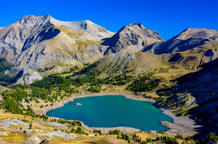 Le parc du Mercantour et ses beaux lacs